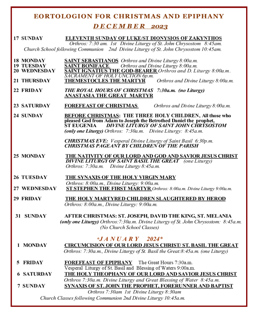 Scripture Readings For Christmas And Epiphany